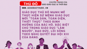 Chuyên trang Giáo dục Thủ đô phụng sự sứ mệnh trồng người