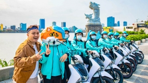 "Gã khổng lồ" BAEMIN đã "đặt chân" đến Đà Nẵng "Gã khổng lồ" BAEMIN đã "đặt chân" đến Đà Nẵng
