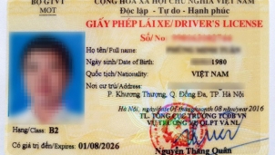 Giấy phép lái xe có 12 điểm/năm, vi phạm bị trừ hết điểm phải thi lại Giấy phép lái xe có 12 điểm/năm, vi phạm bị trừ hết điểm phải thi lại