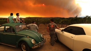 Hương vị nho California bị ảnh hưởng nặng nề bởi cháy rừng Hương vị nho California bị ảnh hưởng nặng nề bởi cháy rừng