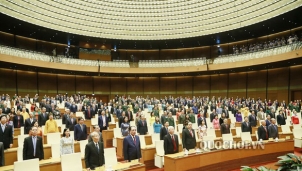 Quốc hội sẽ họp trực tuyến, biểu quyết qua điện thoại di động