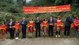 VNPT tài trợ đường truyền kết nối Trạm cảnh báo sớm trượt lở tại Lào Cai 