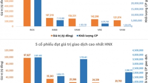 Xả mạnh VHM, VRE, VN-Index giảm sang phiên thứ hai