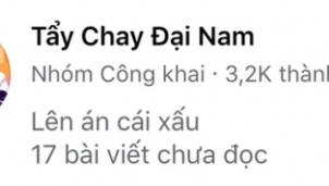 Group `Tẩy chay Đại Nam` vẫn gia tăng số lượng thành viên dù nhận cảnh báo vi phạm tiêu chuẩn cộng đồng của Facebook Group `Tẩy chay Đại Nam` vẫn gia tăng số lượng thành viên dù nhận cảnh báo vi phạm tiêu chuẩn cộng đồng của Facebook