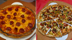 Làm thế nào để chiếc Pizza có thể hoàn thành trong 45 giây Làm thế nào để chiếc Pizza có thể hoàn thành trong 45 giây