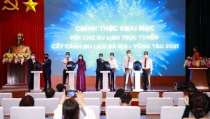 Hội chợ Du lịch trực tuyến 'Cất cánh du lịch Bà Rịa Vũng Tàu 2021' Hội chợ Du lịch trực tuyến 'Cất cánh du lịch Bà Rịa Vũng Tàu 2021'