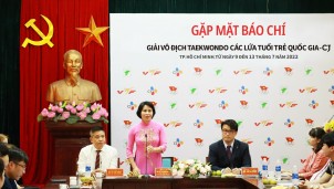 Hơn 1.000 HLV, VĐV tham gia Giải Taekwondo quốc gia – CJ 2022