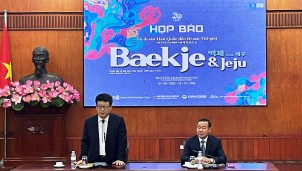 Khai mạc trưng bày “Baekje và Jeju: Từ Di sản Hàn Quốc đến Di sản Thế giới”