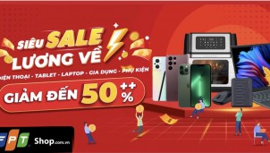 “Ngày lương về” nhận ưu đãi đến 50%++ tại FPT Shop “Ngày lương về” nhận ưu đãi đến 50%++ tại FPT Shop