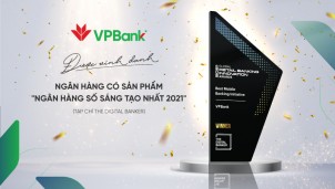 VPBank là đại diện duy nhất của Việt Nam nhận giải thưởng “Ngân hàng số sáng tạo nhất 2021” VPBank là đại diện duy nhất của Việt Nam nhận giải thưởng “Ngân hàng số sáng tạo nhất 2021”