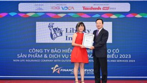 Bảo hiểm Liberty lần thứ 4 nhận giải thưởng từ IDG