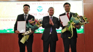 Bộ TT&TT điều động, bổ nhiệm thêm 2 Phó Cục trưởng cho Cục Tin học hóa Bộ TT&TT điều động, bổ nhiệm thêm 2 Phó Cục trưởng cho Cục Tin học hóa