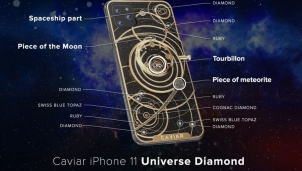 Caviar: Chi 50.000 USD độ kim cương , hồng ngọc cho iPhone 11 Caviar: Chi 50.000 USD độ kim cương , hồng ngọc cho iPhone 11