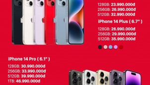 CellphoneS công bố giá bán dự kiến của iPhone 14 series tại thị trường Việt Nam
