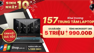 FPT Shop củng cố vị trí số 1 thị trường bán lẻ laptop FPT Shop củng cố vị trí số 1 thị trường bán lẻ laptop