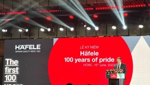 Häfele kỷ niệm 100 năm cách mạng hóa phụ kiện, hệ thống điều khiển điện tử và chiếu sáng 