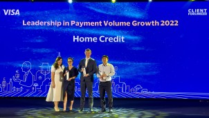 Home Credit nhận giải thưởng Visa Award Home Credit nhận giải thưởng Visa Award