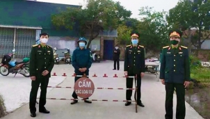 Huyện Bình Giang (Hải Dương) phong tỏa khu dân cư với 80 hộ dân Huyện Bình Giang (Hải Dương) phong tỏa khu dân cư với 80 hộ dân