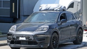 Porsche Macan Spied 2023: SUV cỡ nhỏ, thiết kế mới "gợi cảm'