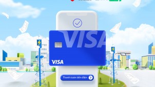 Thanh toán tiền điện không phí với thẻ Visa