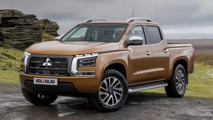 Xem trước Mitsubishi Triton 2024 qua bản phác thảo của Kolesa Xem trước Mitsubishi Triton 2024 qua bản phác thảo của Kolesa
