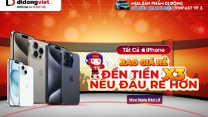 Di Động Việt 'bao giá' toàn thị trường cho iPhone 15 series 