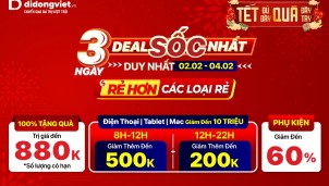 Di Động Việt giảm giá sốc trong 2 ngày từ 2 đến 4/2/2024