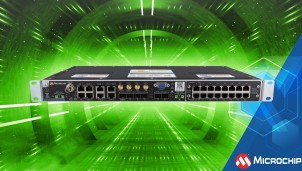 Đồng hồ chủ TimeProvider 4500 hỗ trợ giao diện mạng tốc độ cao lên đến 25 Gbps