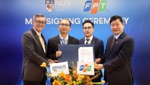 FPT và Đại học Quốc gia Singapore ký kết hợp tác chiến lược