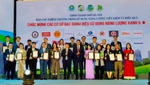 Hà Nội vinh danh 83 cơ sở công trình sử dụng năng lượng xanh năm 2024