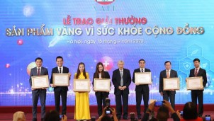 Herbalife Việt Nam đạt giải thưởng 'Sản Phẩm Vàng Vì Sức Khỏe Cộng Đồng năm 2023'