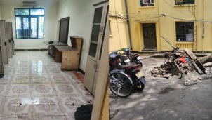 Kiên trì vươn lên vì ngày mai của sinh viên Hà Nội sau bão Yagi