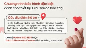 LG chung tay sẻ chia, hỗ trợ đồng bào tại vùng lũ
