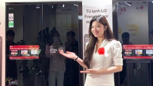 LG trưng bày dòng tủ lạnh đặc biệt dành riêng cho bếp Việt