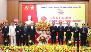 Phường Hoàng Liệt tổ chức lễ kỷ niệm 70 năm giữa bối cảnh đô thị hóa nhanh chóng