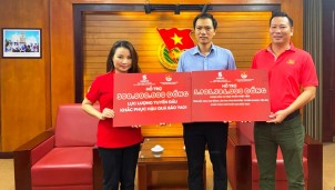 Sabeco đồng hành cùng Trung ương Đoàn hỗ trợ các tỉnh phía Bắc khắc phục hậu quả bão lũ