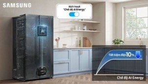 Samsung chính thức đưa công nghệ AI vào trong dòng tủ lạnh Side by Side thế hệ mới