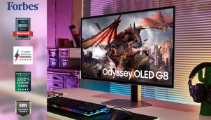 Samsung Odyssey OLED G8 được nhiều chuyên trang công nghệ đánh giá cao