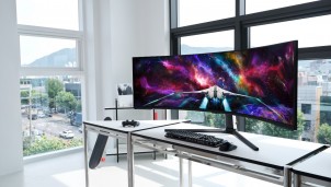 Samsung ra mắt màn hình gaming Dual UHD đầu tiên trên thế giới