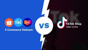 Sàn thương mại điện tử Việt Nam: Shopee và TikTok shop tăng trưởng mạnh, Tiki và Sendo lao dốc