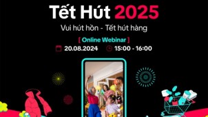 Tăng doanh thu cùng TikTok Tết Hút 2025