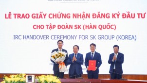 Tập đoàn SK (Hàn Quốc) đầu tư dự án 500 triệu USD tại Hải Phòng
