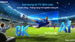 Trải nghiệm mùa Euro mới cùng Samsung AI TV
