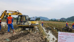 Triển khai thi công Dự án Đường dây 500 kV đảm bảo điện cho miền Bắc