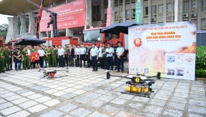 UAV-Z113-50: giải pháp chữa cháy bay Made in Vietnam 