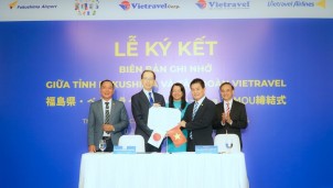 Vietravel đã tổ chức lễ ký kết biên bản ghi nhớ hợp tác với tỉnh Fukushima - Nhật Bản