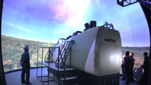 Viettel phân phối hệ thống mô phỏng lái máy bay tại Indonesia