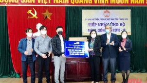 Công ty Cổ phần TNH99 Việt Nam ủng hộ tỉnh Thanh Hóa trang thiết bị y tế phòng, chống dịch COVID-19 Công ty Cổ phần TNH99 Việt Nam ủng hộ tỉnh Thanh Hóa trang thiết bị y tế phòng, chống dịch COVID-19