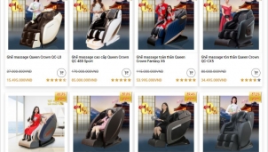 Ghế massage Queen Crown giảm giá hơn 60%: "Chiêu trò" giảm sâu có vi phạm pháp luật? Ghế massage Queen Crown giảm giá hơn 60%: "Chiêu trò" giảm sâu có vi phạm pháp luật?