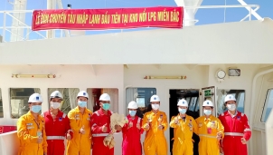 PVGAS Trading tiếp nhận thành công chuyến tàu LPG lạnh đầu tiên tại khu vực miền Bắc PVGAS Trading tiếp nhận thành công chuyến tàu LPG lạnh đầu tiên tại khu vực miền Bắc